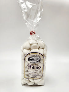 Pelino Amorini Dark Chocolate Center Candy Confetti - White 500 gr
